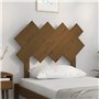 Tête de lit Marron miel 92x3x81 cm Bois massif de pin