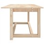 vidaXL Tavolino da Salotto 110x55x45 cm Legno Massello di Pino