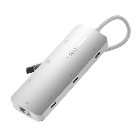 LINQ Connects Hub Multiport 8-en-1 Pro-C avec HDMI 4K