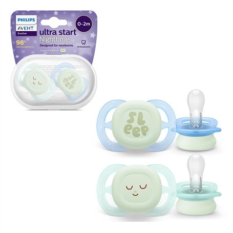 Philips Avent Sucettes de nuit Ultra Start
