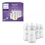 Philips Avent Natural Response - coffret cadeau : 4 biberons Natural Response 260 ml avec tétines T3 (1 mois et plus) (modèle SC
