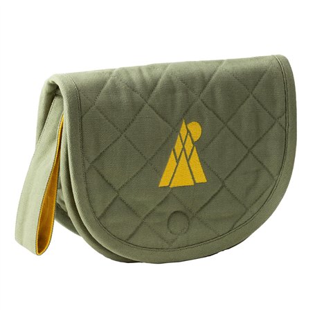 POGS Pochette de voyage | The Kangouroo | Casque parfaitement ajusté | 100 % coton biologique issu du commerce équitable | Étui