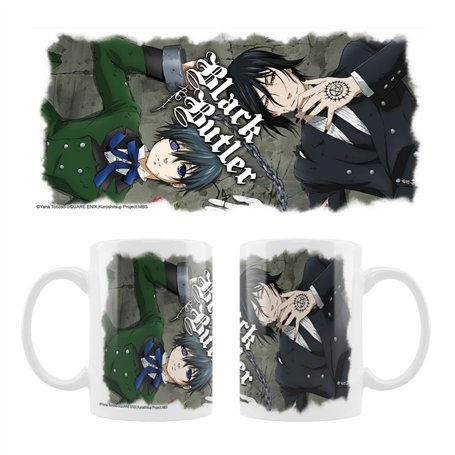 SAKAMI Black Butler - Motif 03 - Tasse - 320 ml - Original et sous licence