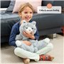 Couverture Lestée Pour Enfants | Calme Et Réconfortant | Animaux Lestés | Peluche Lestée Lestés Sensoriels | Couverture Troubles