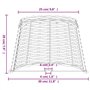 vidaXL Abat-jour blanc Ø30x20 cm osier, abat-jour de lampe de table, abat-jour de lampe suspendue, abat-jour blanc, abat-jour de