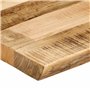 vidaXL Dessus de Table Bord Vivant 70x40x2,5 cm Bois de manguier Brut, Dessus de Table en Bois, Dessus de Table d'appoint, Dessu