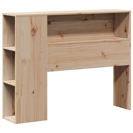vidaXL Tête de lit avec Rangement 90 cm Bois Massif de pin