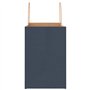 vidaXL Sacs en Papier 50 pcs avec poignées Bleu 26x17x25 cm, Sac en Papier, Sac Cadeau en Papier, Sac Cadeau en Papier, Sac