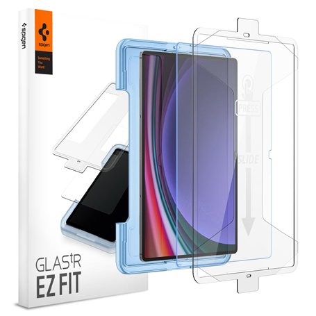 Spigen Glas.tR EZ Fit Verre Trempé compatible avec Samsung Galaxy Tab S10 Ultra