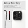 Ringke Camera Styling Compatible avec iPhone 15 Pro Max, iPhone 15 Pro Protection Caméra Arrière Protecteur Aluminium Frame Rési
