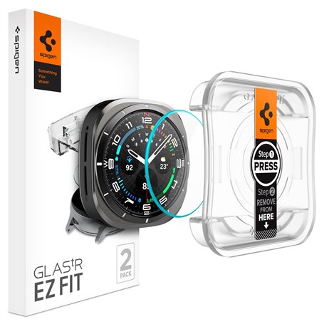 Spigen Glas.tR EZ Fit Verre Trempé pour Samsung Galaxy Watch Ultra 47mm