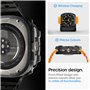 Spigen Rugged Armor Coque Compatible avec Samsung Galaxy Watch Ultra 47mm (2024) - Noir Mat