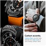 Spigen Rugged Armor Coque Compatible avec Samsung Galaxy Watch Ultra 47mm (2024) - Noir Mat