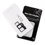 Nano SIM et micro SIM Cartes Kit Adaptateur pour Smartphone, Téléphone portable et tablette : Set 4 en 1 Kit complet, mini avec 