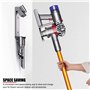 EVTSCAN Station d'accueil de Chargement Murale adaptée aux pièces d'accessoires de Remplacement d'aspirateur à Main Dyson V7 V8 