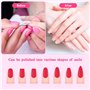 12 Pièces Broderie Ponceuse Ongles, Professionnelle embout ponceuse ongles ceramique pour Enlever le gel et les Cuticules