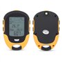 Pwshymi Thermometre de Randonnée, Altimètre Multifonction Récepteur de Navigation GPS Barométrique Numérique pour Camping