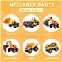 Vanplay 6 en 1 Démonter et Assembler Camion DIY Construction Véhicules Kit pour Enfant Jeu éducatif de Garçons et Filles