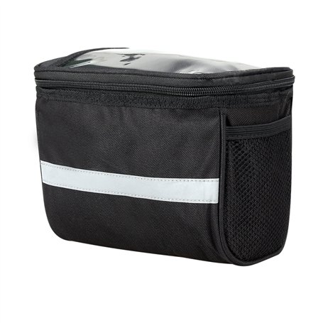 FZSECRIU Sacoche Velo Guidon,Sacoche Guidon Velo,sacoches de Guidon vélo,Panier Velo Avant,Accessoire Velo Electrique Sac Etanch