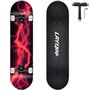 LAYENNE Skateboard Skateboard complet professionnel de 31 x 8 pouces