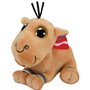 Ty - Peluche - Beanie Boos - Chameau - Jamal - Marron avec Bosse Rouge - Yeux dorés Grands et Scintillants - La Douce Bonhomme a