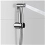 Pulvérisateur de Bidet à Main, Douchette WC de Toilette en Acier Inoxydable avec Support e 1.5M Flexible de Douche pour Nettoyag