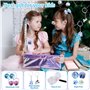 Calendrier de L'avent 2024 Princesse Fille- 24 Jours Cadeaux Surprise Cadeau de Compte à Rebours Noël avec Princesse Accessoires