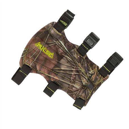 Allen 4310 Protège-Bras de tir à l'arc à Trois Sangles Motif Camouflage Mossy Oak Break-Up Taille Unique