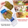 Machine à Rouler Les Sushis 2 Pcs Rouleau Viande Aux Légumes Rouleau Feuilles Raisin Kit De Bricolage De Cuisine Pour Les Débuta