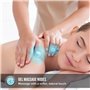 Dos & Épaules Shiatsu Massage Gel – Reproduit Les Mains d'Un Thérapeute de Massage