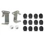 TBVPARTS Kit de réparation d'ailettes de tourbillon collecteur d'admission pour A4 A5 A6 A8 Q5 Q7 2.7 3.0 TDI Z059129712BK Z0591
