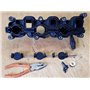 TBVPARTS Kit de réparation d'ailettes de tourbillon collecteur d'admission pour A4 A5 A6 A8 Q5 Q7 2.7 3.0 TDI Z059129712BK Z0591