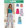 New Look NL6271 Patron de Couture Jupe + Short + Pantalon 22 x 15 cm