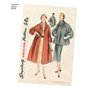 Simplicity US8509R5 8509 R5 Patrons de Manteau ou Veste Vintage pour Femme, Papier, Blanc, 22 x 15 x 1 cm