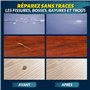 Coconix Kit de Réparation Sols et Meubles | Répare les rayures, éraflures et bosses sur les parquets, meubles et surfaces strati