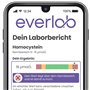 EVERLAB Homocystéine Test - Vérification rapide et facile des niveaux d'homocycès | Détection précoce des maladies cardiovascula