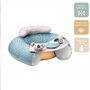 Nuby Sit-Me-Up – Siège pour bébé Animal Adventures | Siège de sol interactif et gonflable | Plateau amovible | Lavable en machin