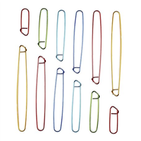 SyiXute 12 Pcs Arrête Mailles à Tricoter