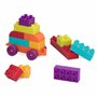 Battat- Locbloc Wagon – Jouet de Blocs de Construction – Jeu d’Imagination pour Enfants de 2 Ans et Plus (54 pièces), BT 2539Z,