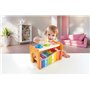 Hape Banc à Marteler avec Xylophone - Jouet Musical en Bois pour Enfant - Instrument d'Éveil et de Motricité pour Bébé dès 12 Mo