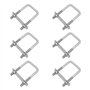 TTQiAnJ 6 Pièces Boulon en U M8x40x100mm