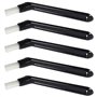 Lot de 5 brosses de nettoyage pour café - Brosse de nettoyage pour café - Brosse de nettoyage pour expresso - Pour le nettoyage