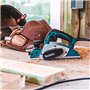Rabot électrique filaire 620 W dans coffret Makpac - MAKITA KP0800J