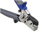 Klein Tools 86528 Poinçon, outil de poinçonnage pour tôle, vinyle et revêtement en aluminium, bleu/gris