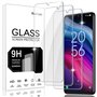 Vuciya Lot de 3 Verre Trempé Compatible avec TCL 505 Protection Écran Vitre Film Résistant aux Rayures HD Ultra 9H Dureté Transp