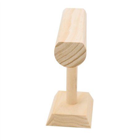 Sharplace T-Barre Présentoir de Bijoux Porte Organisateur Rangement Collier Bracelet - Bois