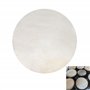 BQLZR Peau de chèvre jaune clair de 40 cm de diamètre pour tambourin africain de 30,5 cm de diamètre