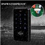 FST IP68 étanche Contrôle d'accès Clavier Extérieur RFID Clavier Contrôleur d'accès WG26 / 34 écran Tactile + 10 pcs Porte-clés 