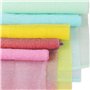 5 Pcs Multicolore En Nylon Japonais Exfoliant Douche Gommage Bain Laver Chiffon Serviette Corps Douche Nettoyage Éponges