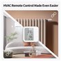 Aqara Thermostat de Pièce sans Fil W100, Thread/Zigbee, Surveillance de la Température & l'humidité, Contrôle à Distance HVAC, 3